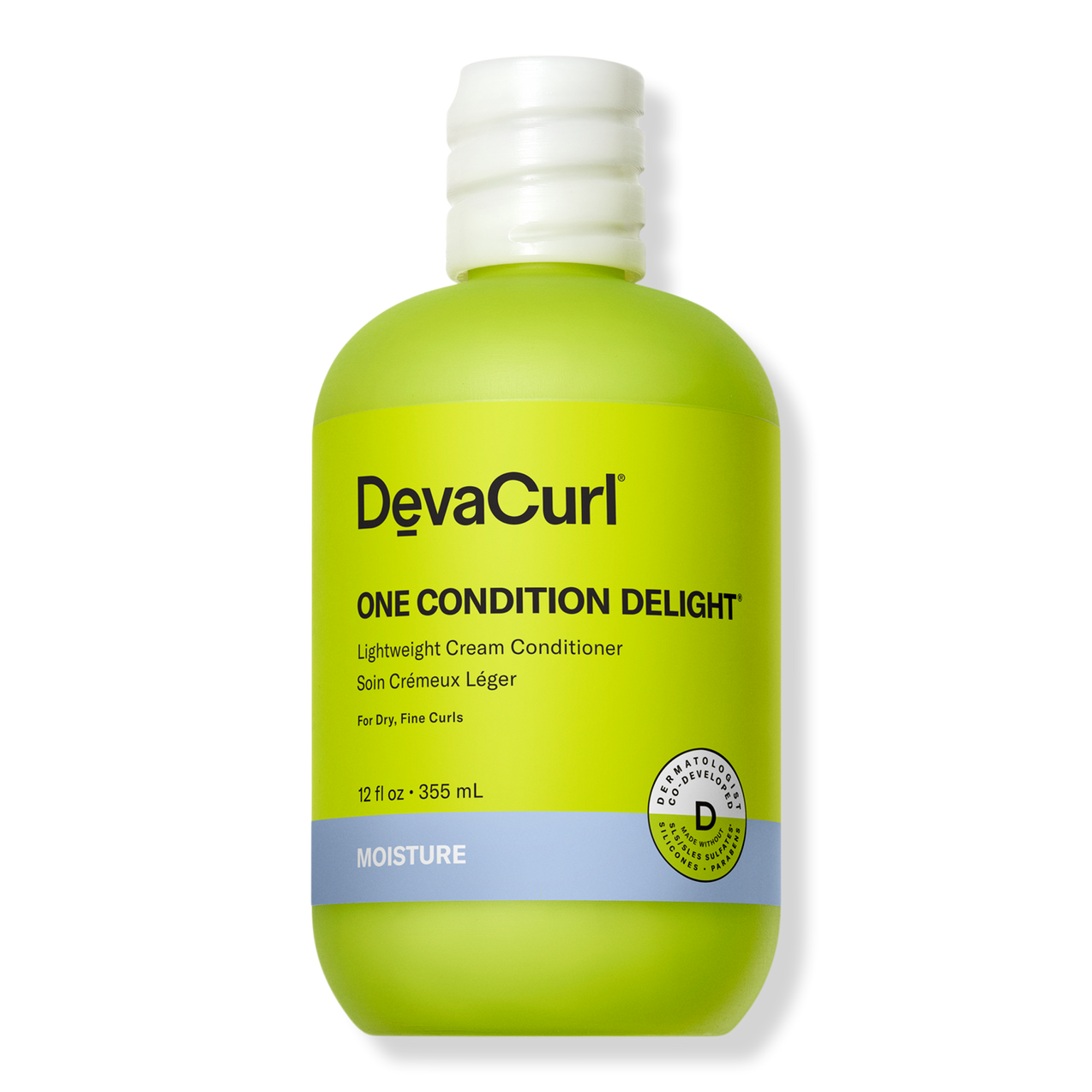 Deva Curl One Condition Delight Lightweight Cream Conditioner 12oz.