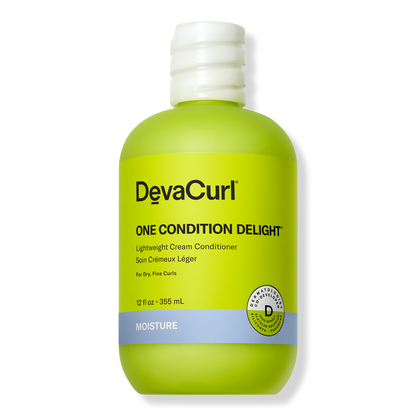 Deva Curl One Condition Delight Lightweight Cream Conditioner 12oz.