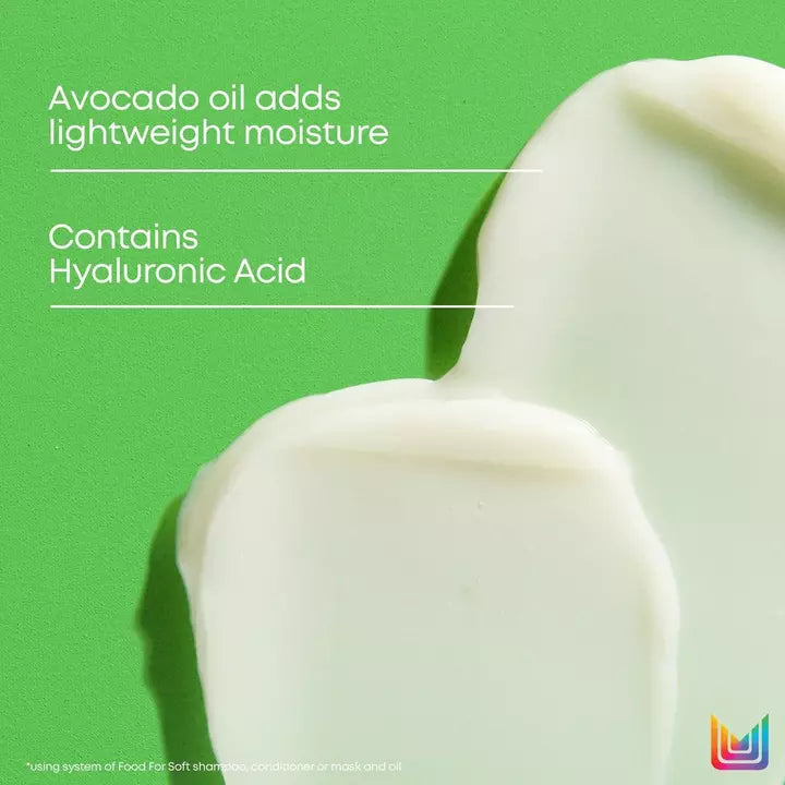 Matrix Food For Soft Detangling Hydrating Conditioner uses avocado oil for lightweight moisture, in addition to hyaluronic acid