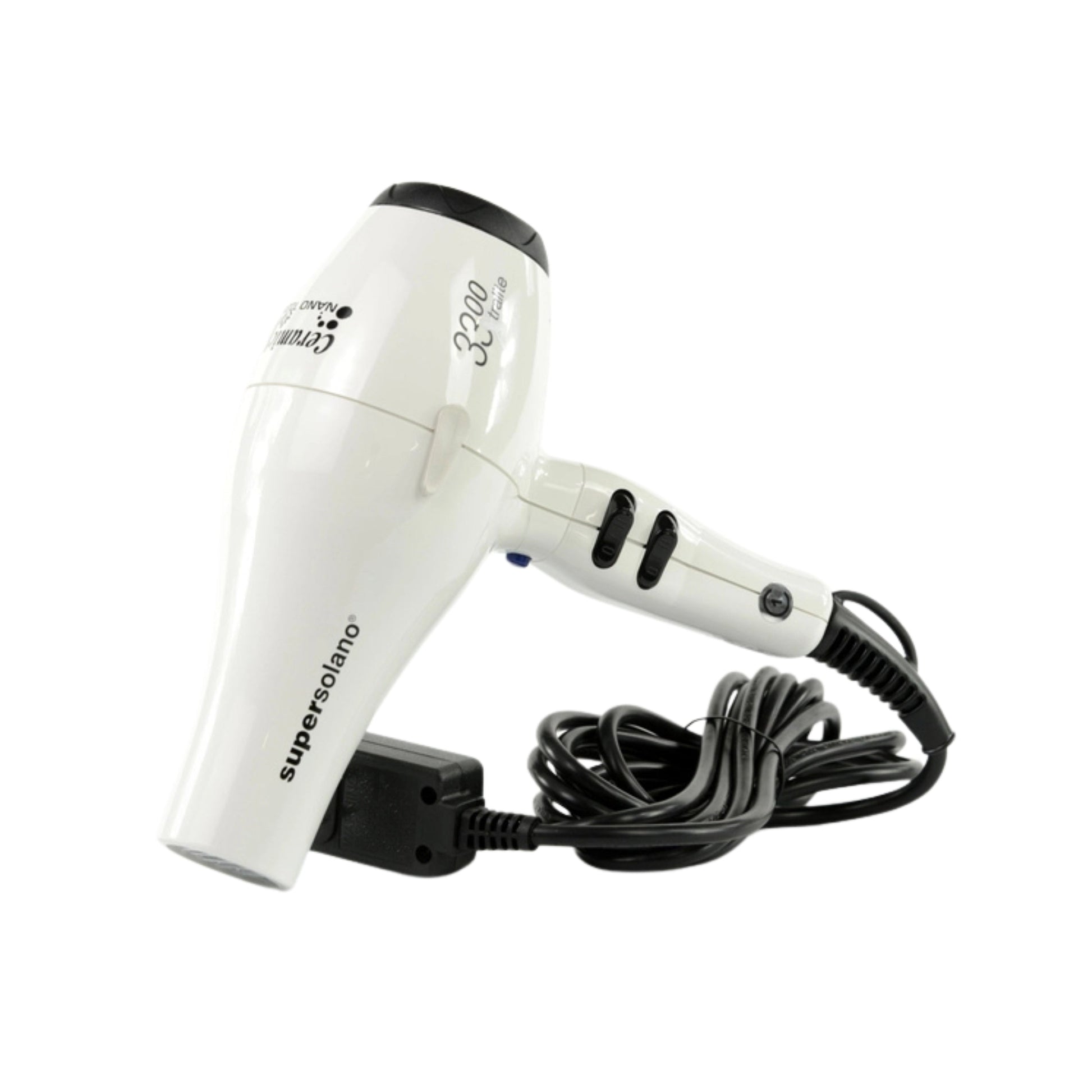 Solano SuperSolano 3300 Xtralite Hair Dryer sideways