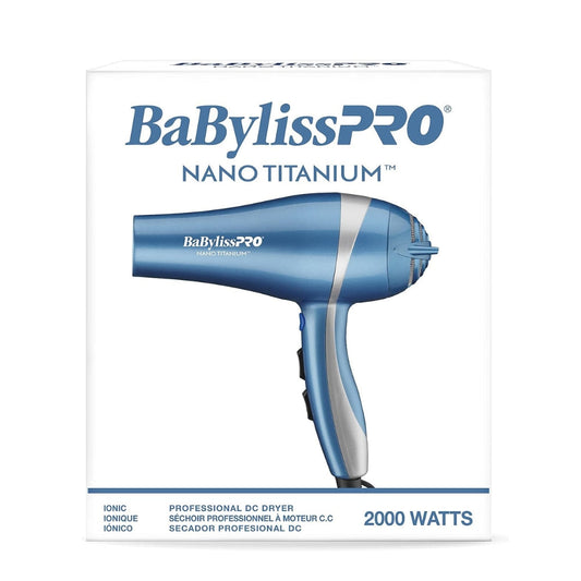 BaByliss Pro Nano Titanium Dryer front of box