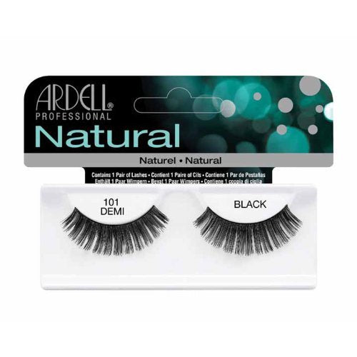 Ardell False Lashes - Natural #101 Demi Black