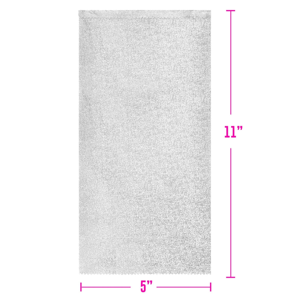 Colortrak Silver Pop-Up Foil 5" x 11" 500ct.