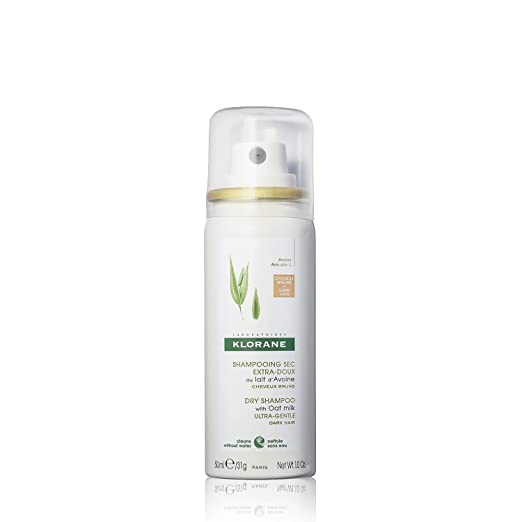 Klorane Dry Shampoo with Oat Milk for Dark Hair 1oz.