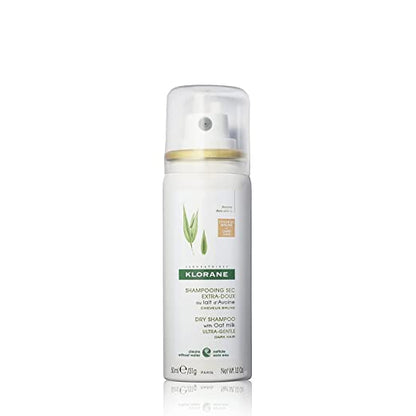 Klorane Dry Shampoo with Oat Milk for Dark Hair 1oz.