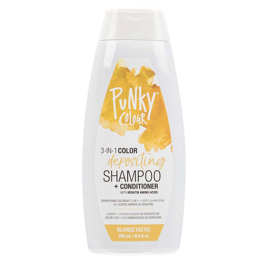Punky Color Blondetastic 3 in 1 color depositing shampoo and conditioner in 8.5oz size