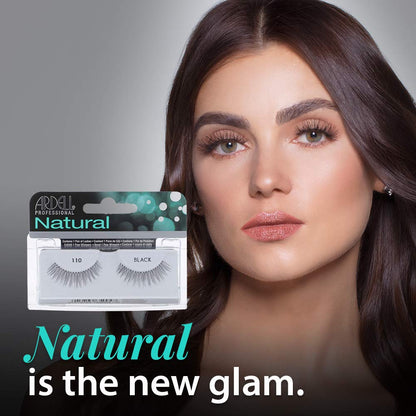 Ardell False Lashes - Natural #110 Black (6 pairs)