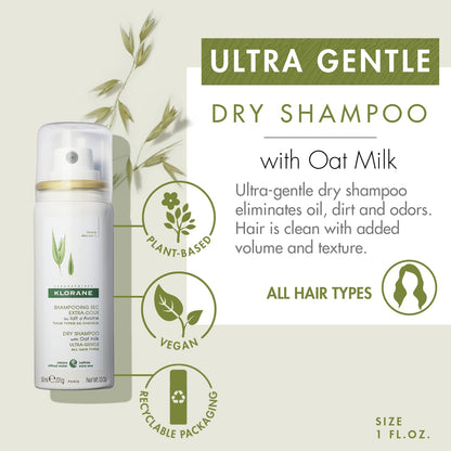 Klorane Dry Shampoo with Oat Milk