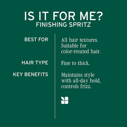 Biolage Styling Finishing Spritz Hairspray product description