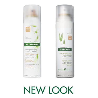 Klorane Dry Shampoo with Oat Milk for Dark Hair