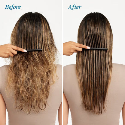 Unite 7Seconds Detangler before and after use