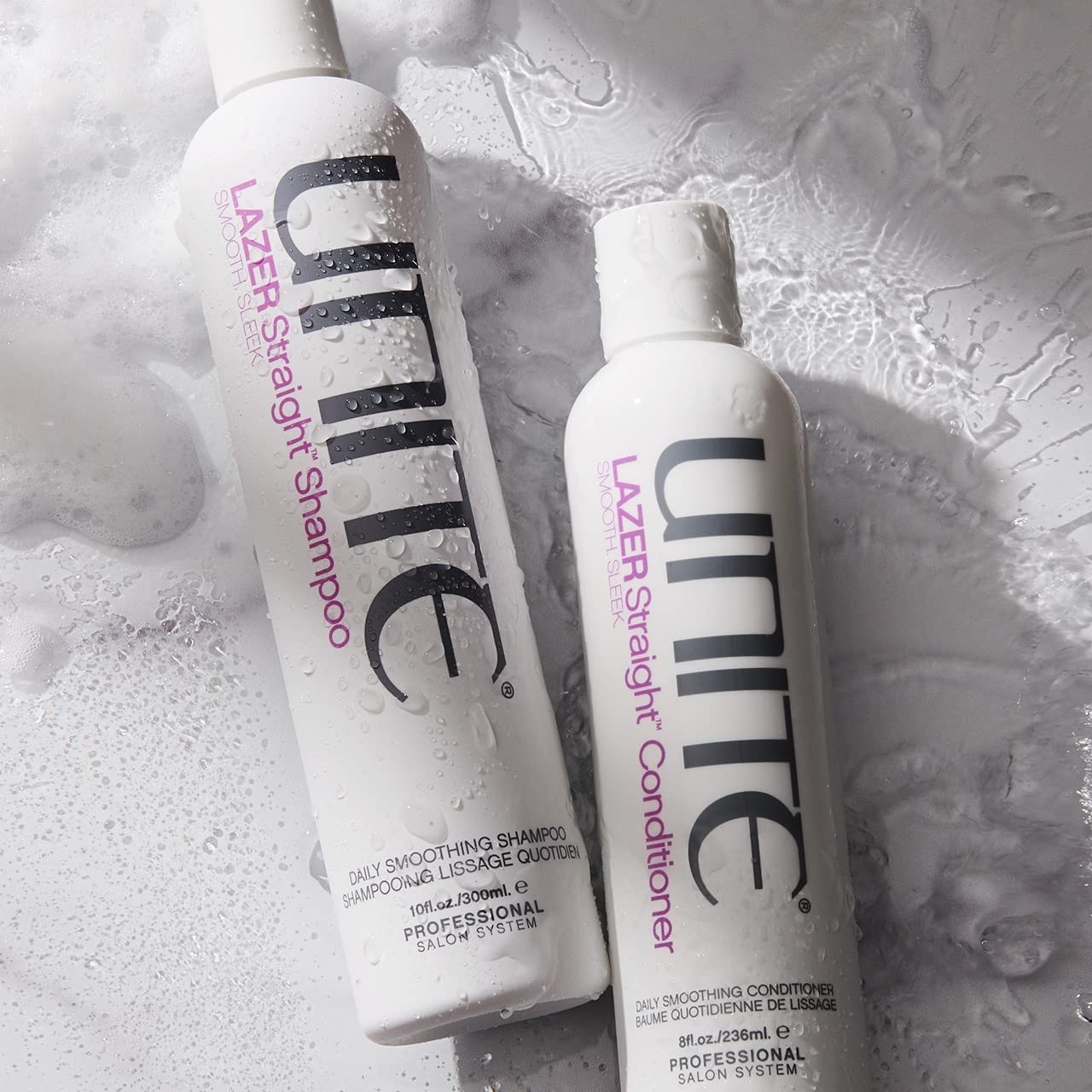 Unite Lazer Straight Shampoo & Conditioner