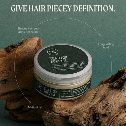 Paul Mitchell Tea Tree Shaping Cream benefits