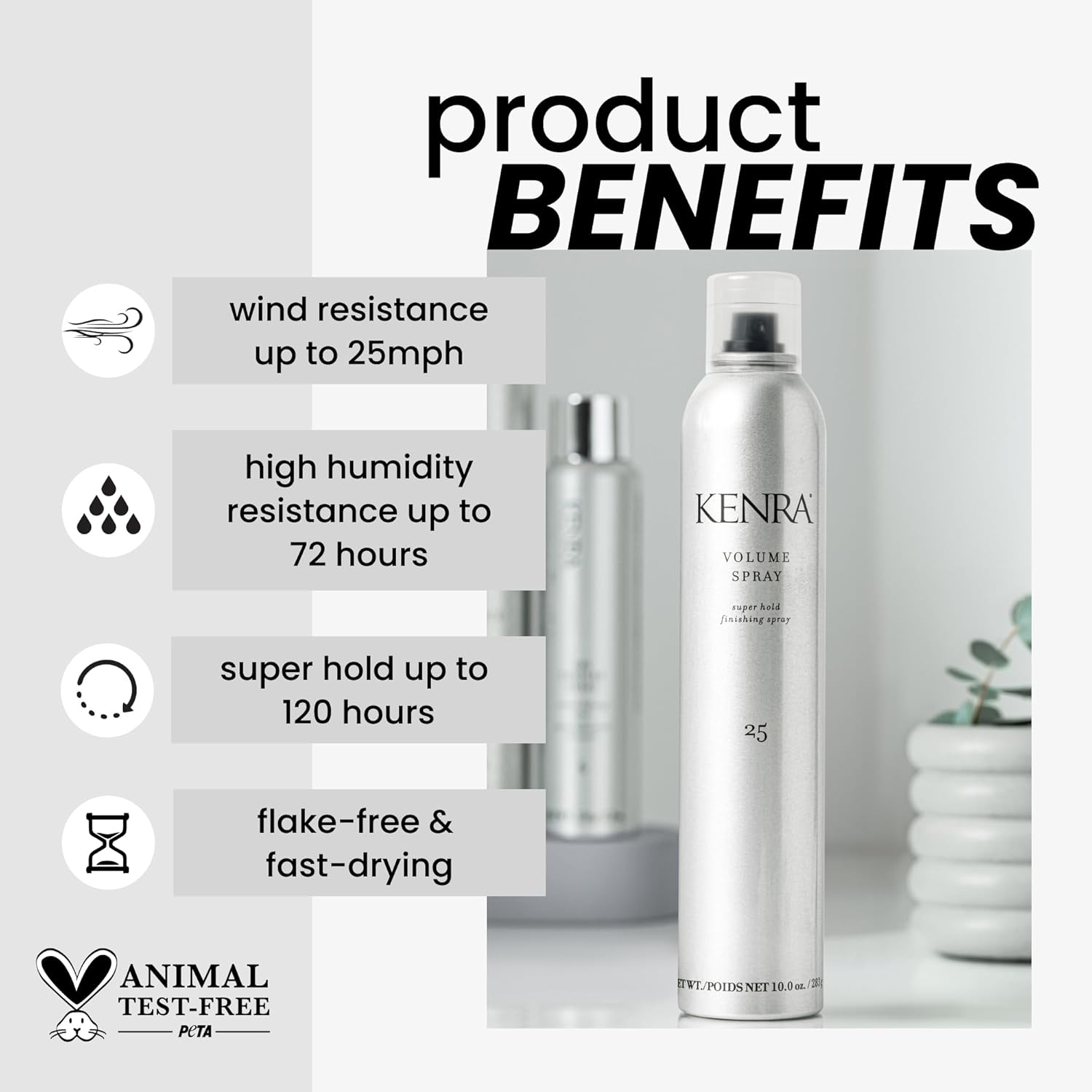 Kenra Volume Spray 25 product benefits