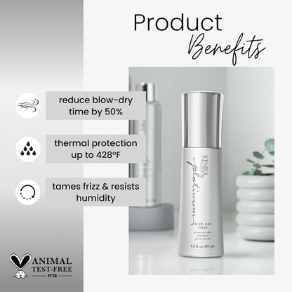 Kenra Platinum Blow-Dry Spray product benefits