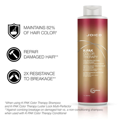 Joico K-PAK Color Therapy Shampoo and Conditioner Duo - 33.8oz.