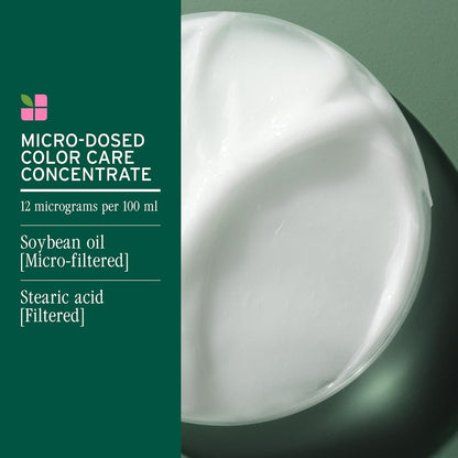 Biolage Color Last Conditioner has a micro dosed concentration of soybean oil and stearic acid
