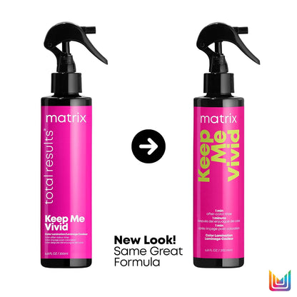 Matrix Total Results Keep Me Vivid Color Lamination Spray has a new look but same great formula