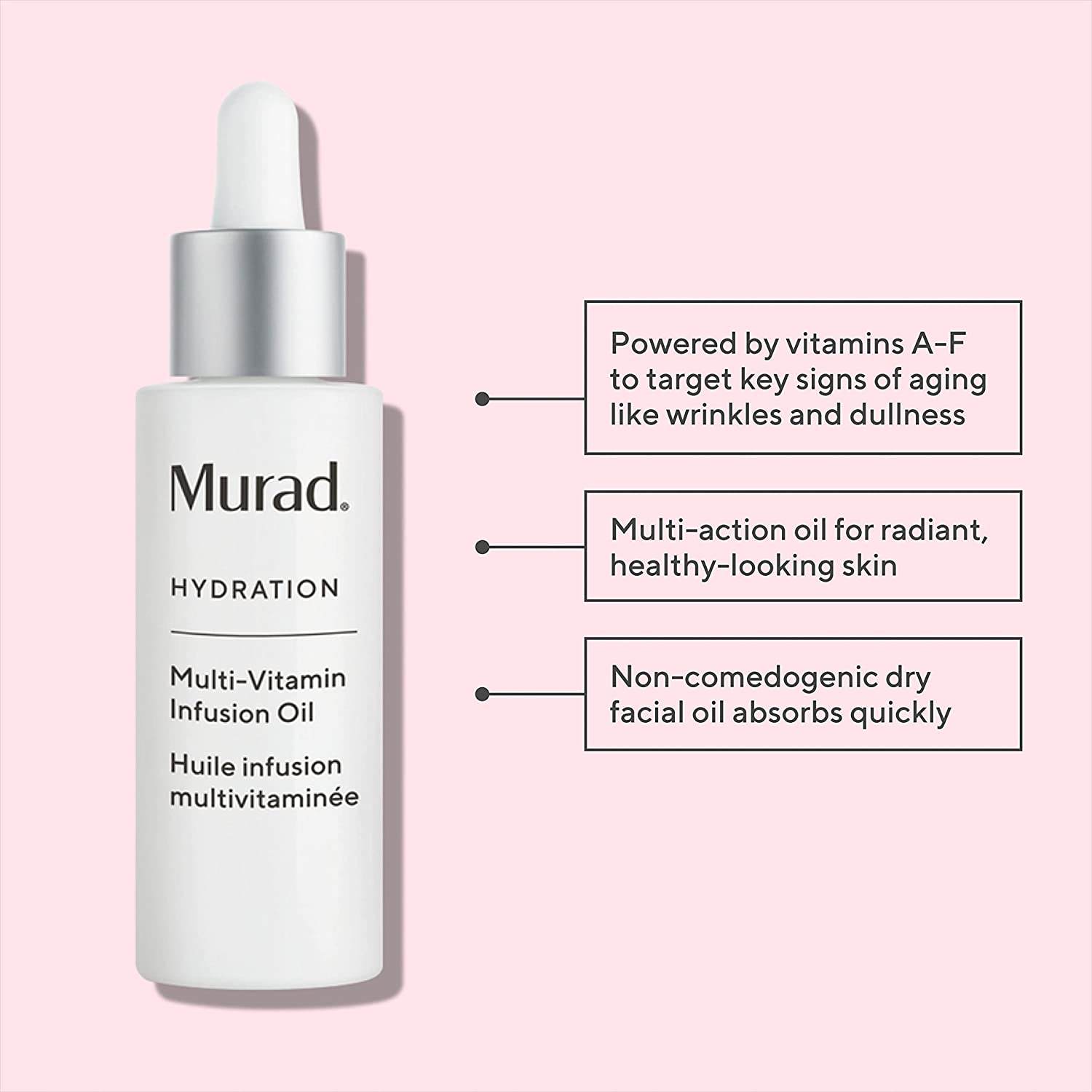 Powered by Vitamins A-F to target key signs of aging like wrinkles and dullness