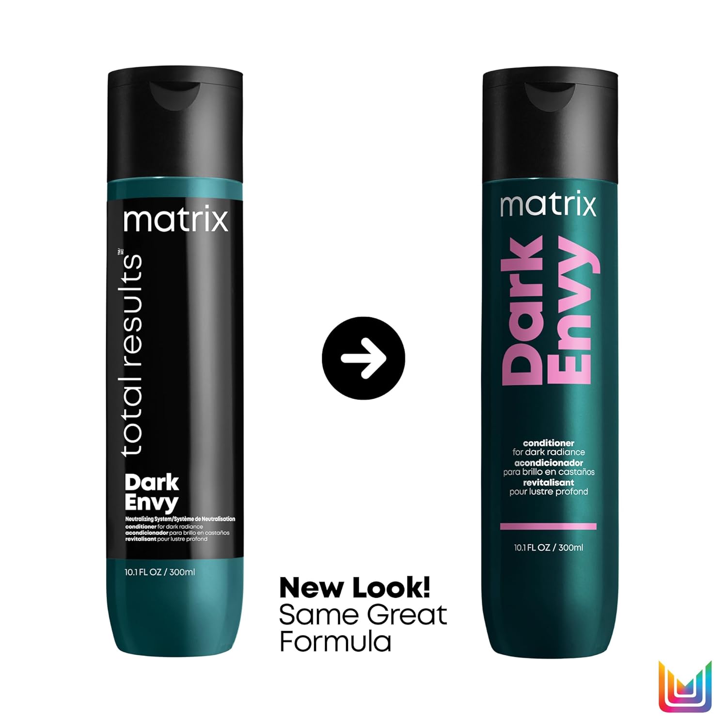 Matrix Total Results Dark Envy Conditioner has a new look but same great formula