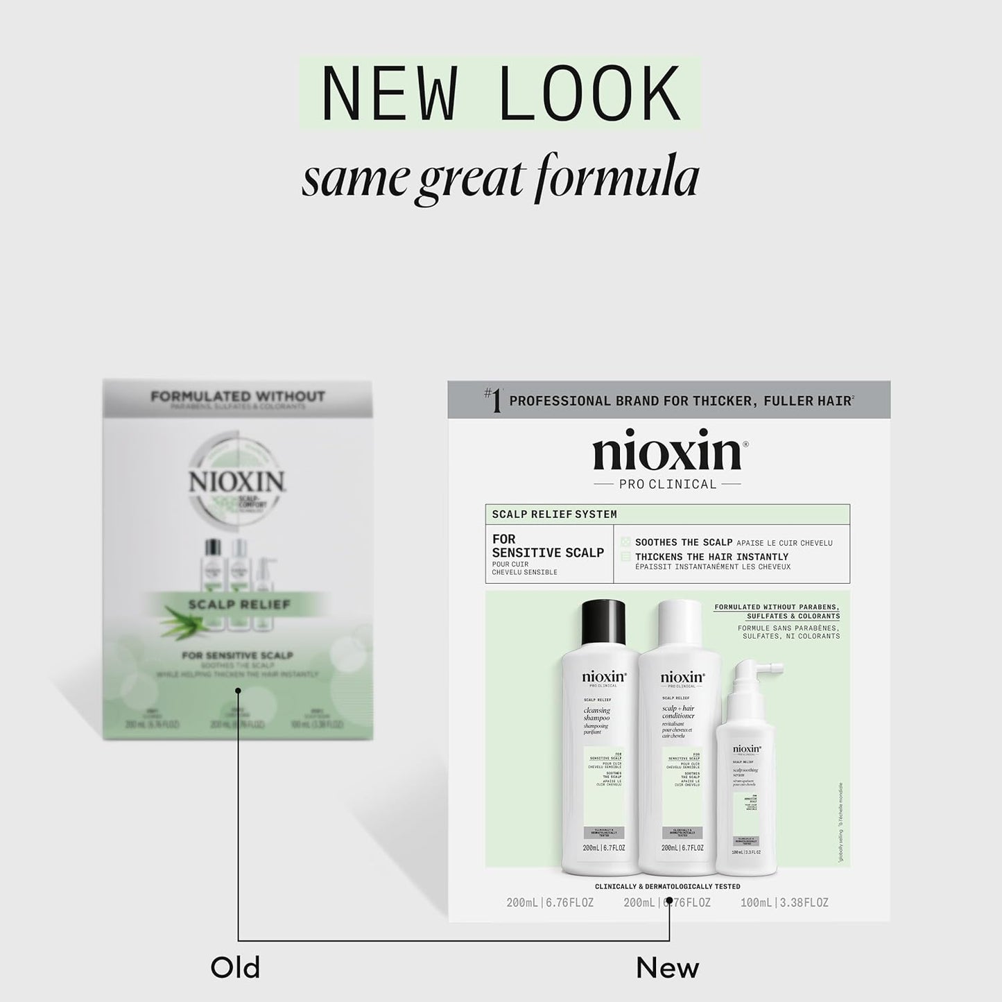 New packaging