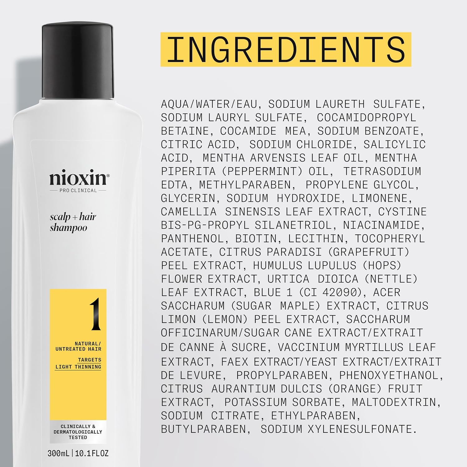 Ingredient List