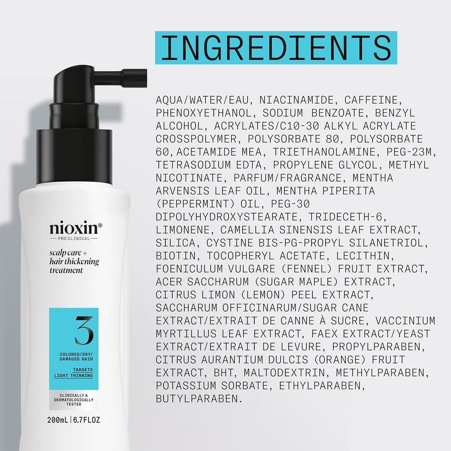 Ingredient List