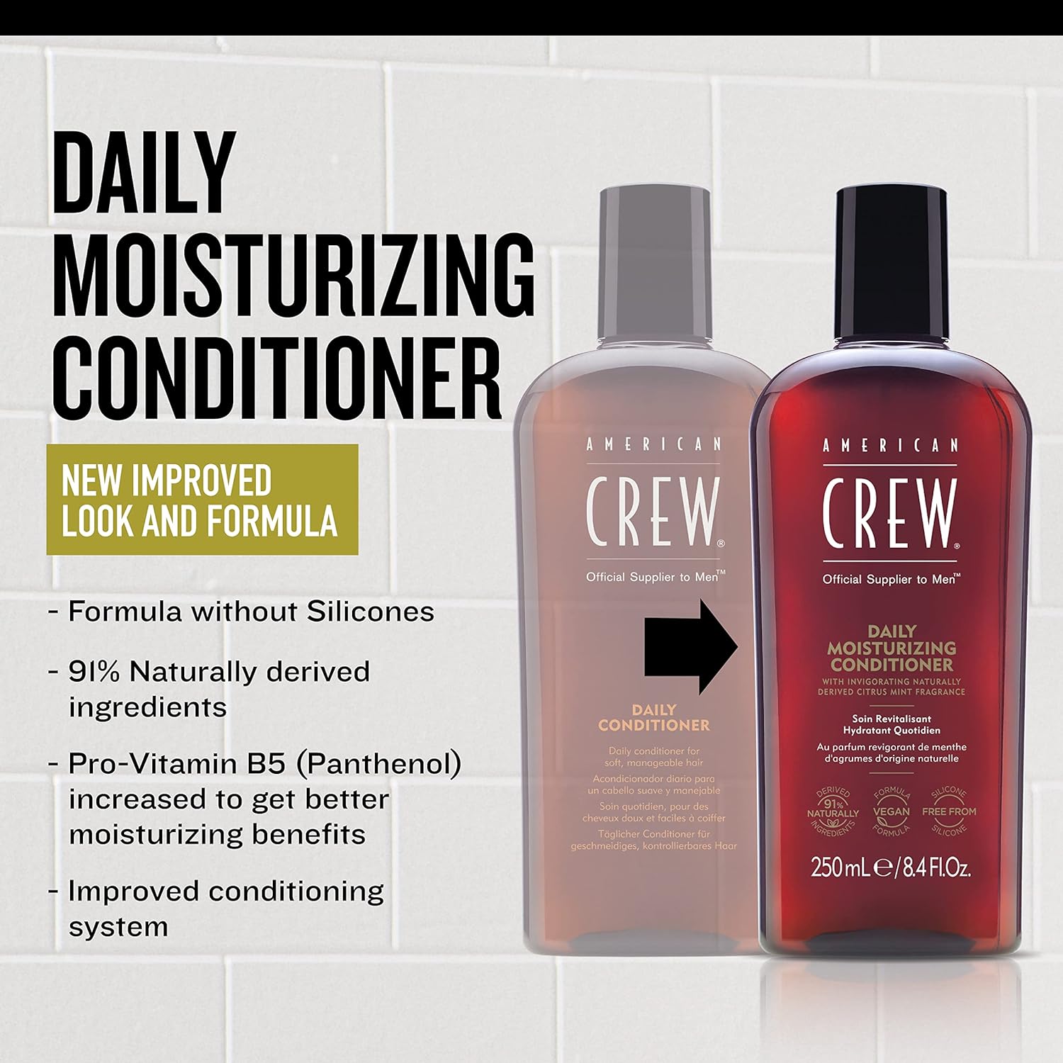 New packaging & formula