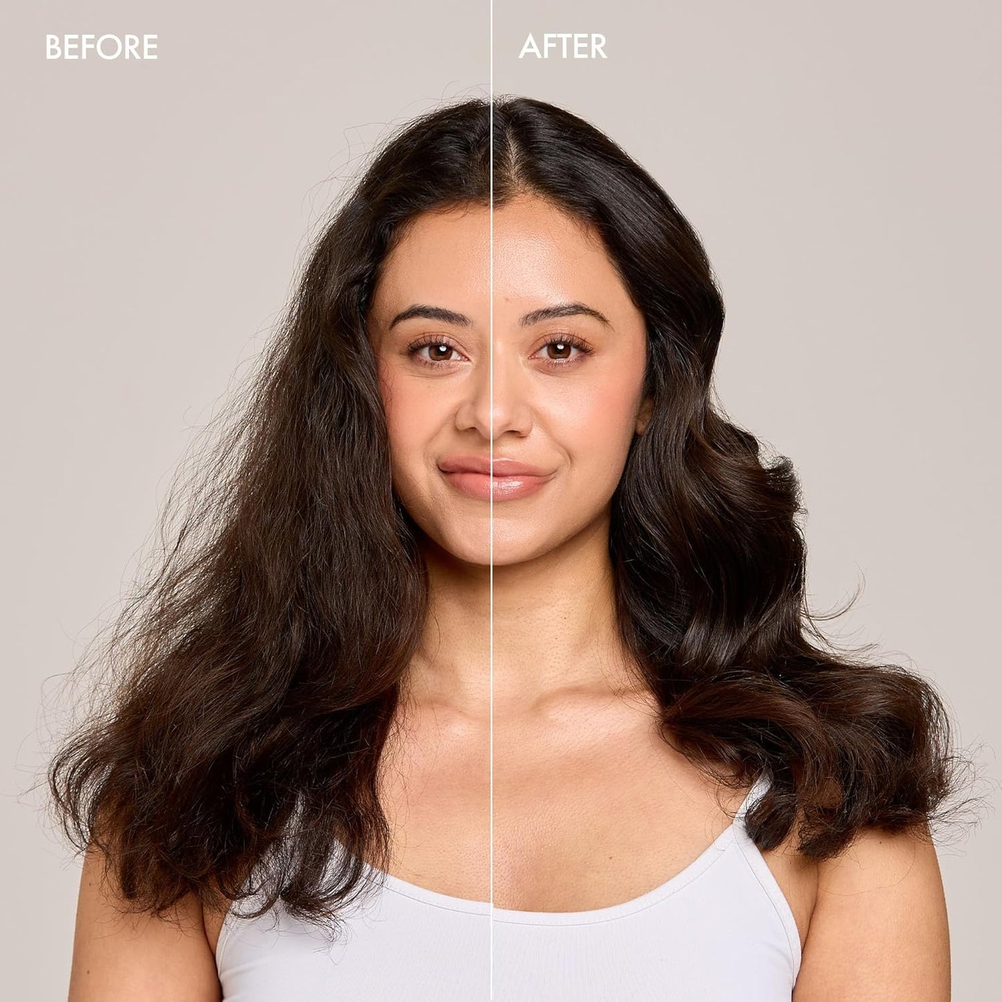 Before and After using Enjoy Luxury Shampoo & Conditioner Duo