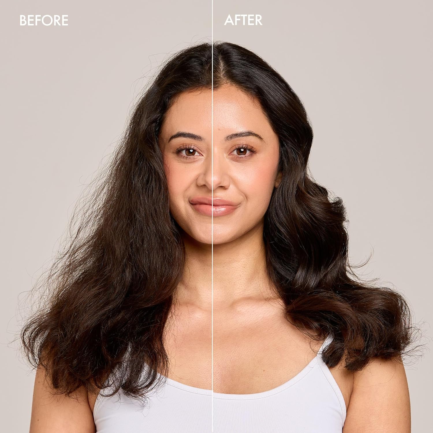 Before and After using Enjoy Luxury Shampoo & Conditioner Duo