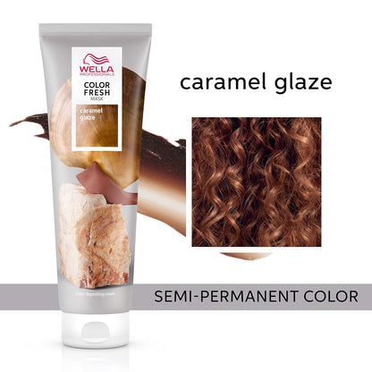 Wella Color Fresh Mask in color Caramel Glaze