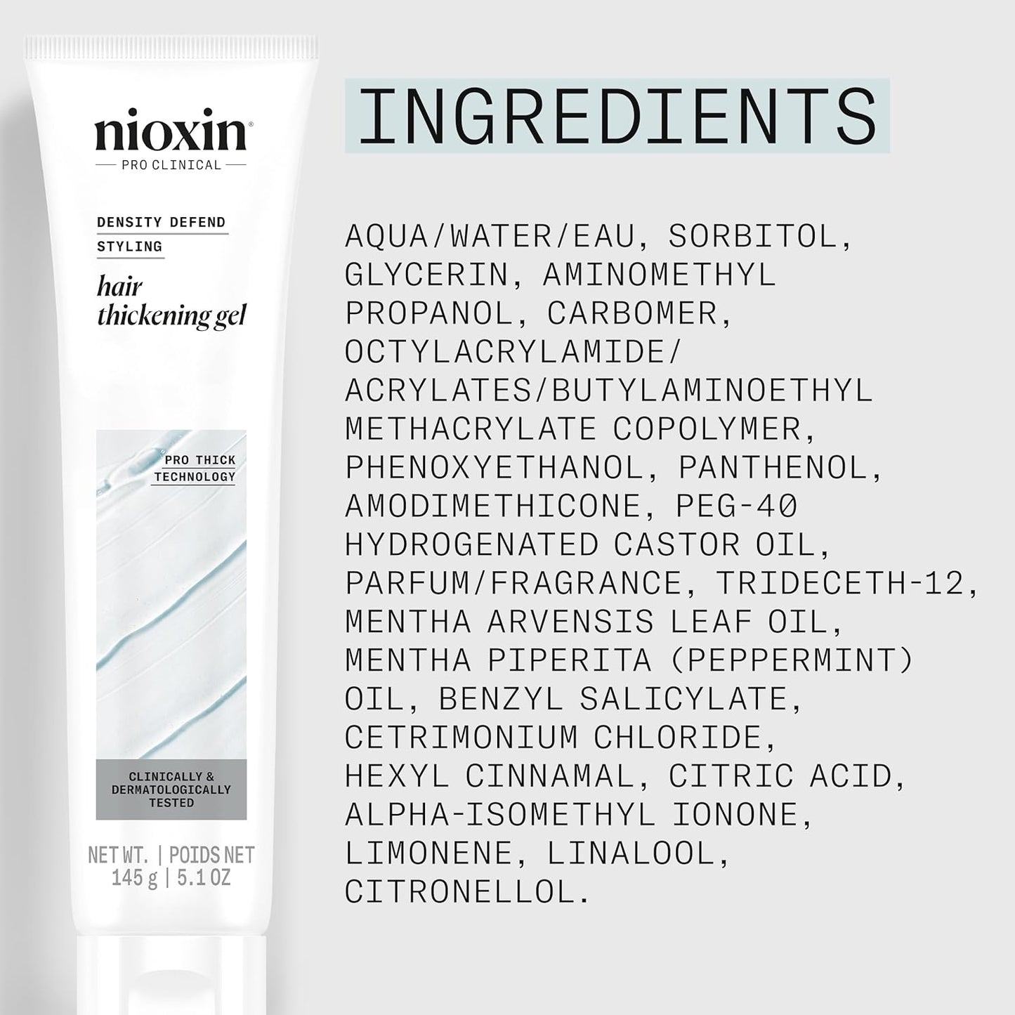 Ingredient List