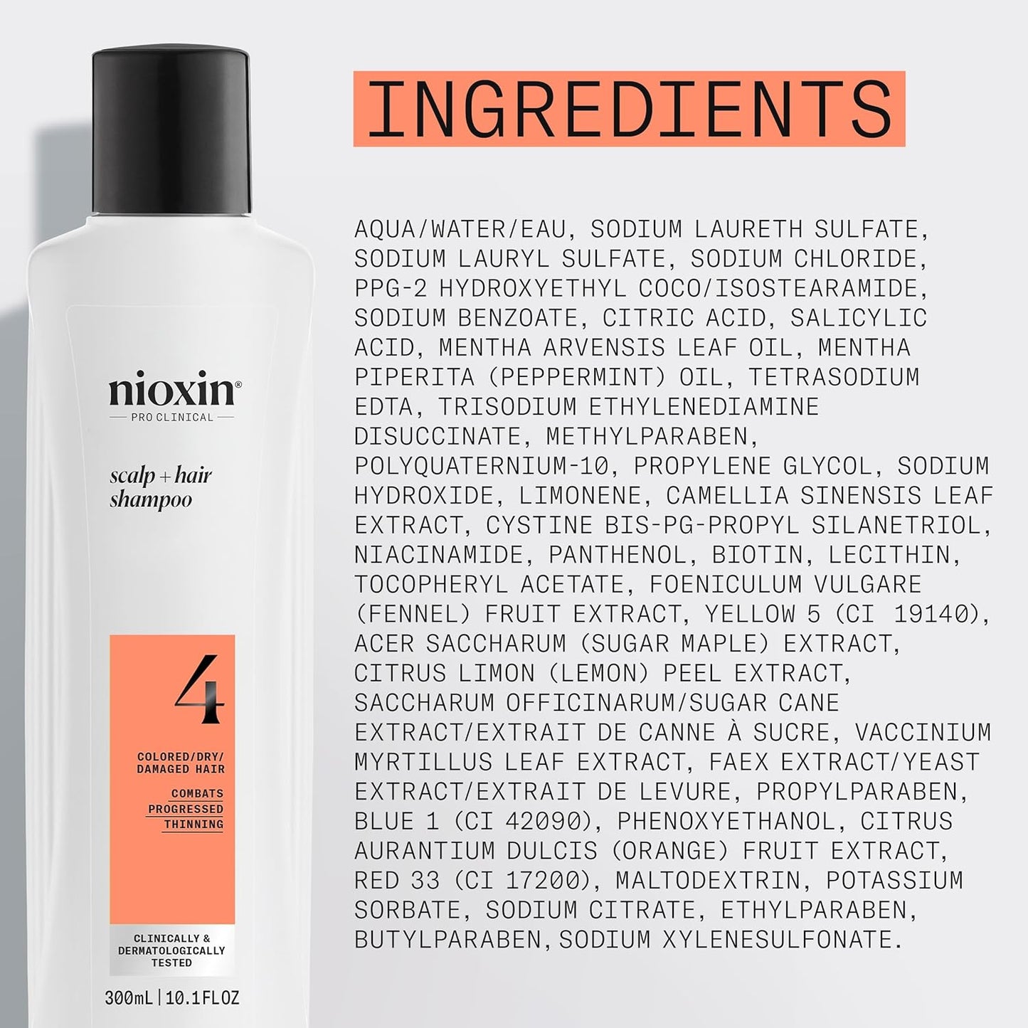 Ingredient List