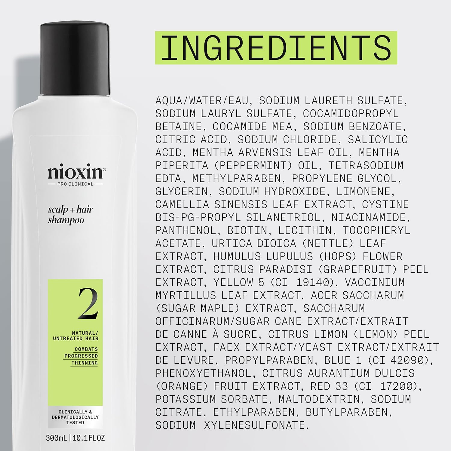 Ingredient List