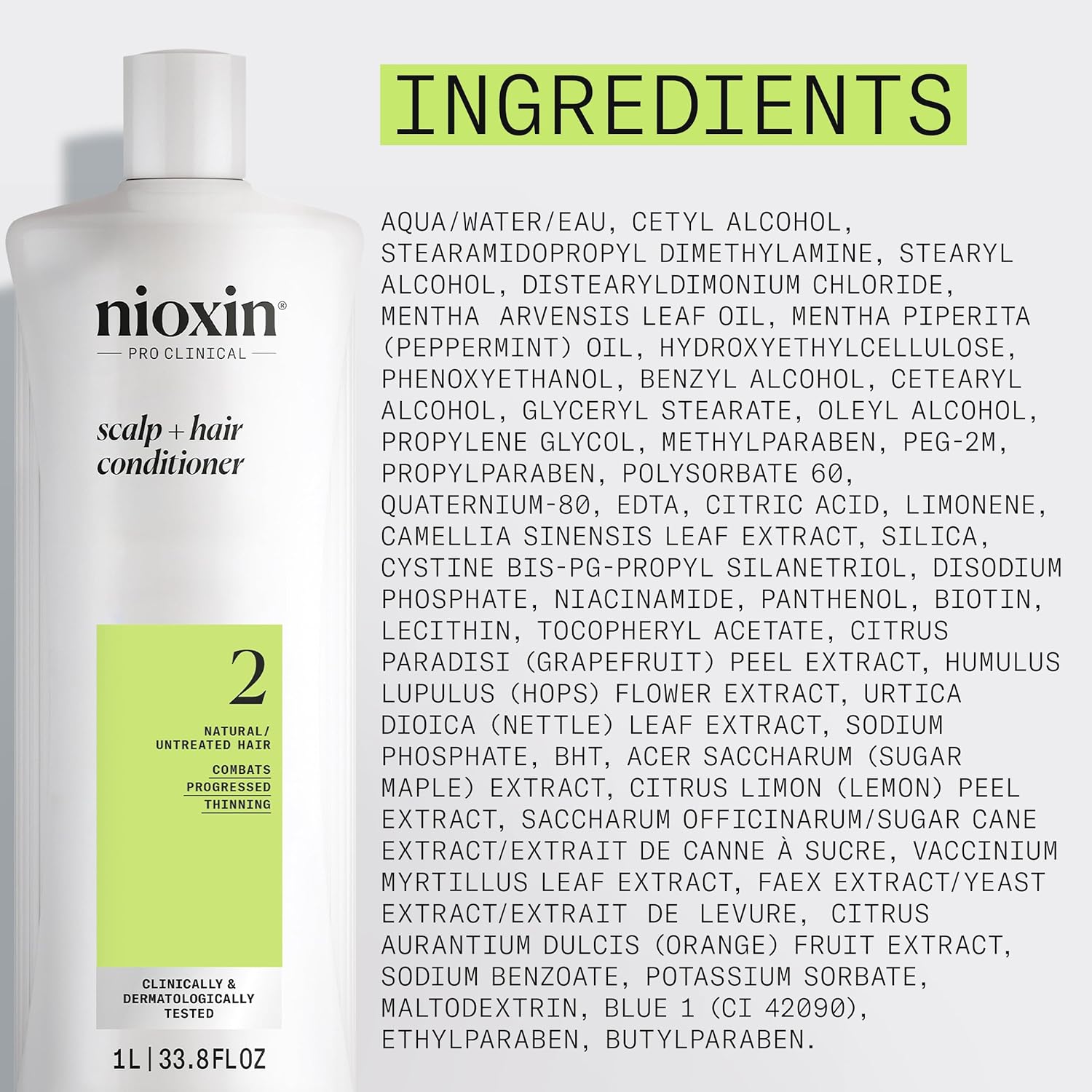 Ingredient List