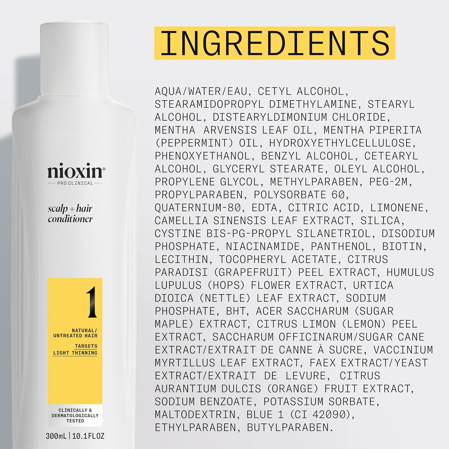 Ingredient List