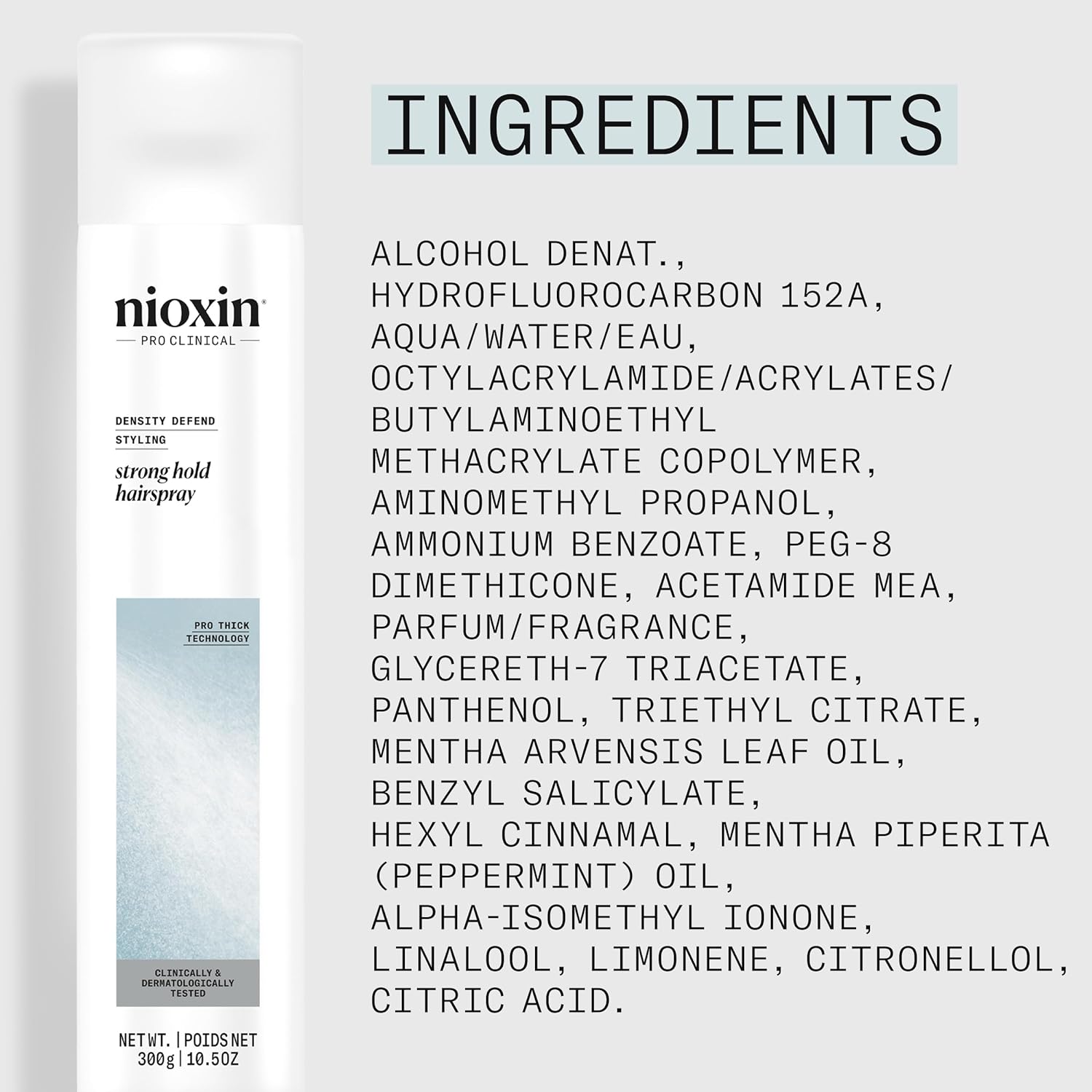 Ingredient List