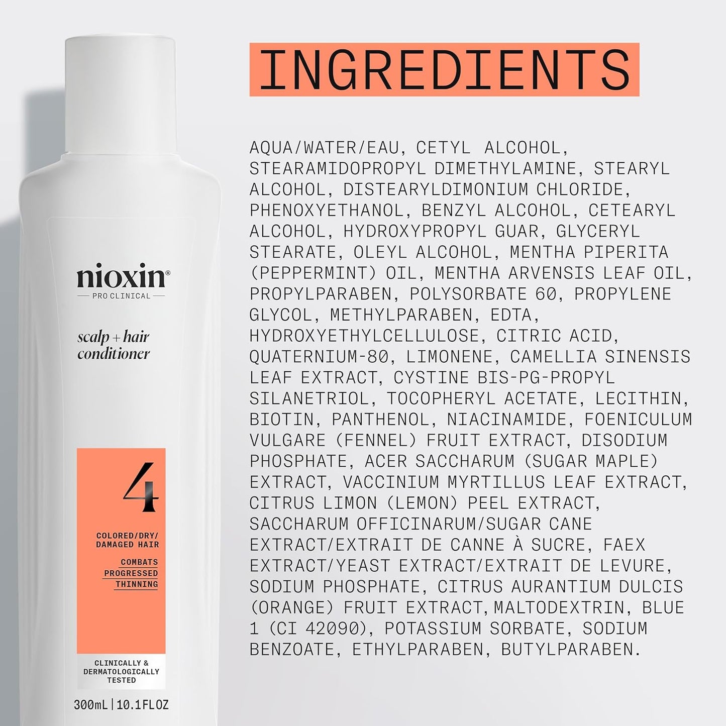 Ingredient List