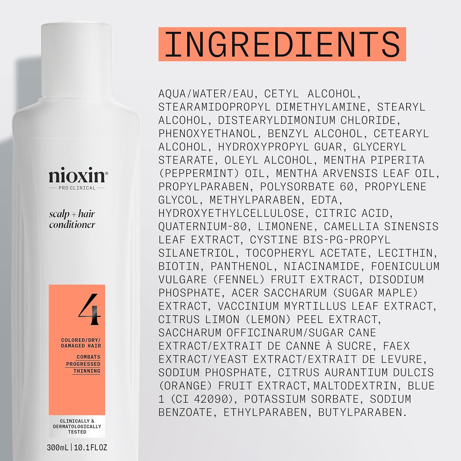 Ingredient List