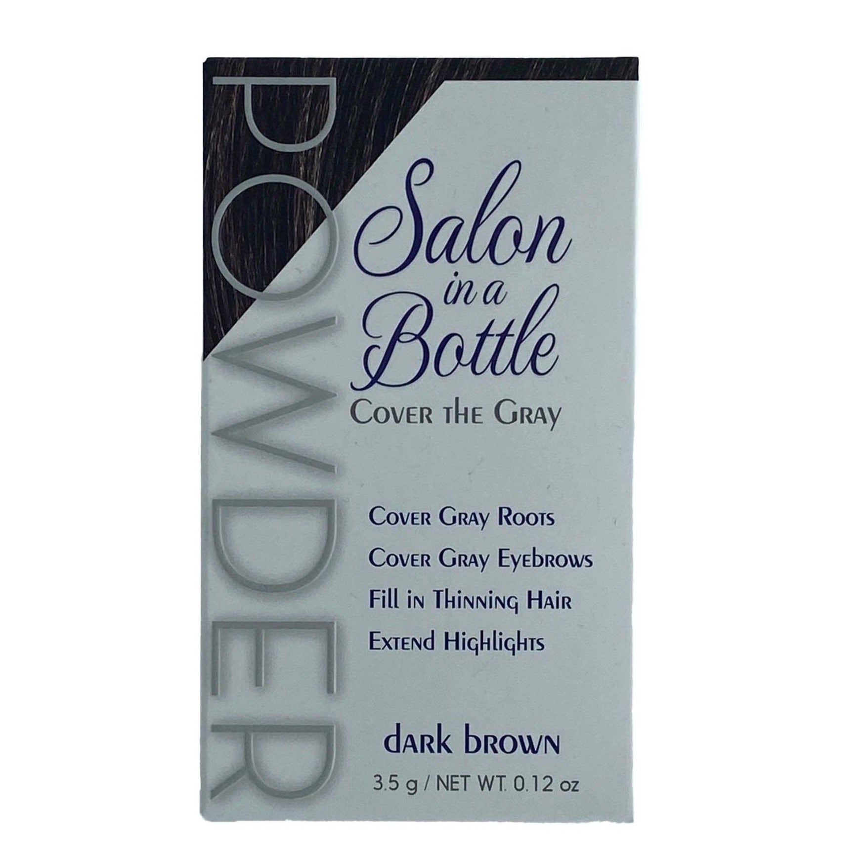 Salon In a Bottle Root Touch Up Powder Dark Brown