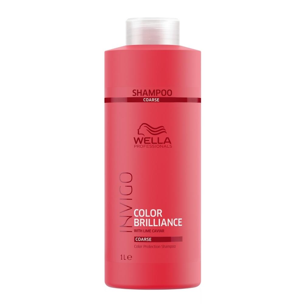 Wella Invigo Brilliance Shampoo For Coarse Hair 33.8oz.