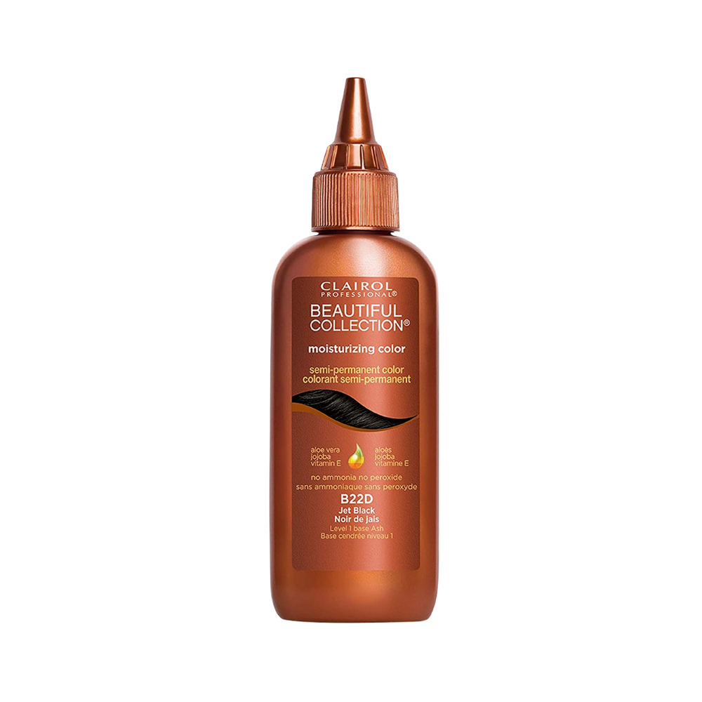 Clairol Professional Beautiful Collection Semi-Permanent Hair Color B22D Jet Black