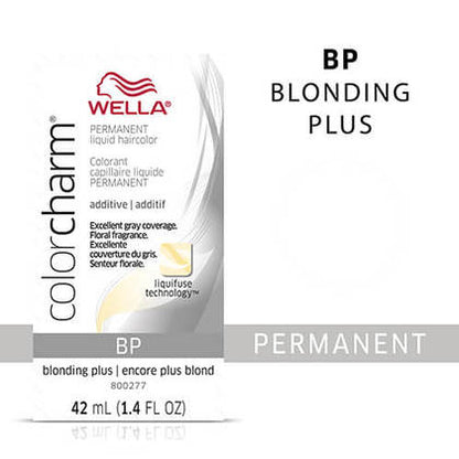 Wella Color Charm Permanent Liquid Toners 1.4oz. (BP / Blonding Plus)