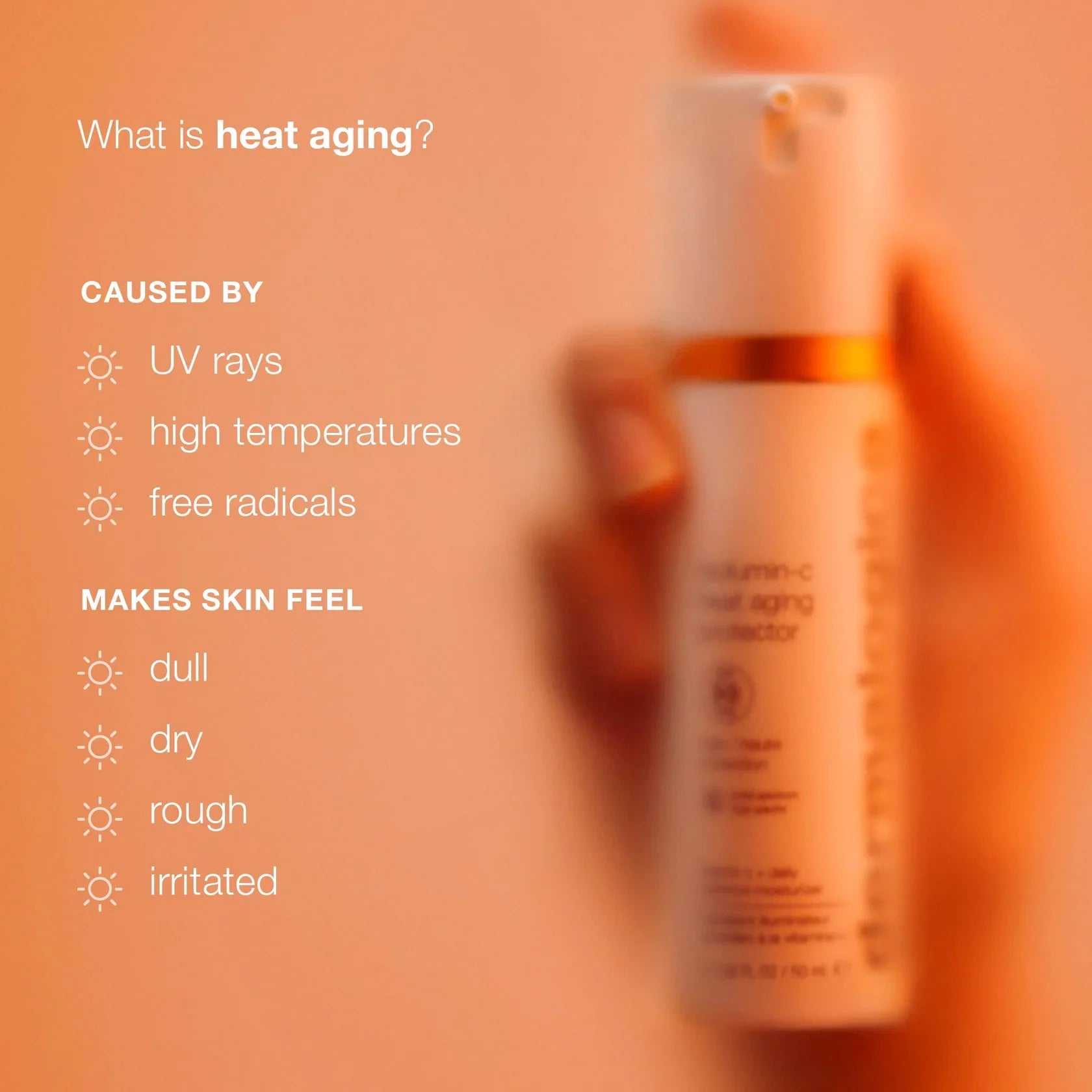 What is heat aging?