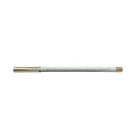 Brenda Christian Universal Brow Definer is a remarkable one-color eyebrow formula in a convenient pencil form that scientifically reads and automatically color adjusts to the pH of your eyebrow hair follicle.