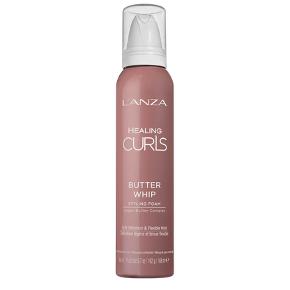 L'ANZA Healing Curls Butter Whip Styling Foam 5.7oz.