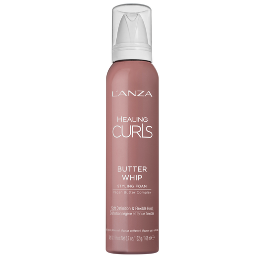 L'ANZA Healing Curls Butter Whip Styling Foam 5.7oz.