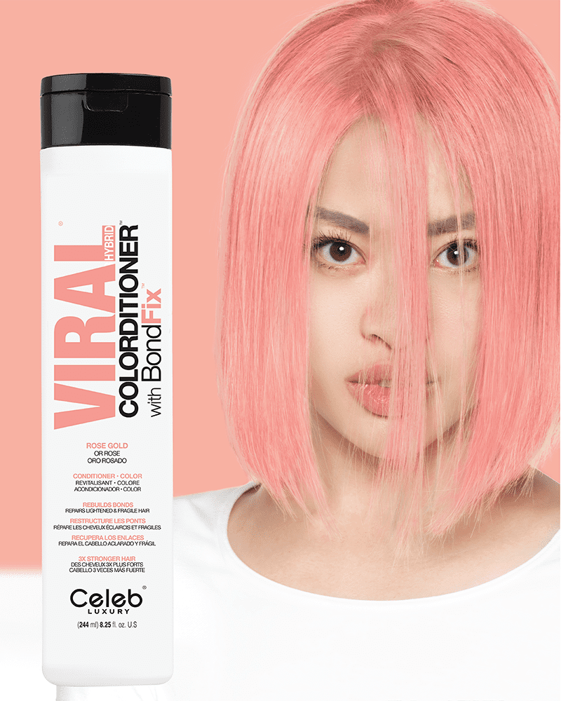 Celeb Luxury Viral Colorditioner Pastel Rose Gold