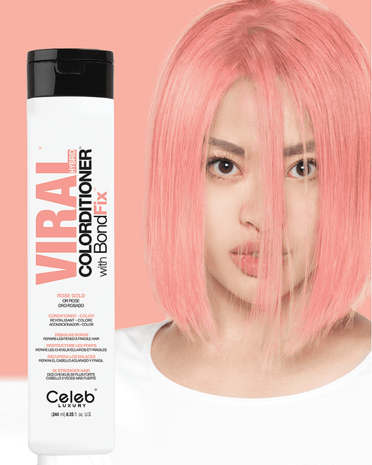 Celeb Luxury Viral Colorditioner Pastel Rose Gold