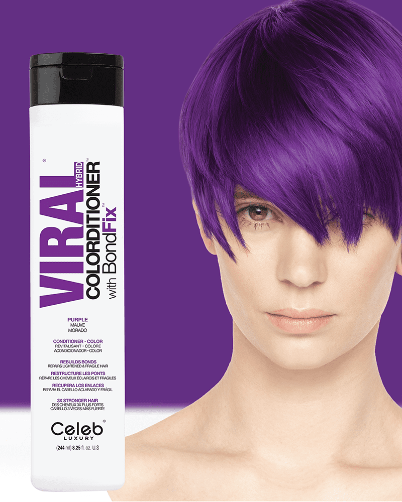 Celeb Luxury Viral Colorditioner Vivid Purple
